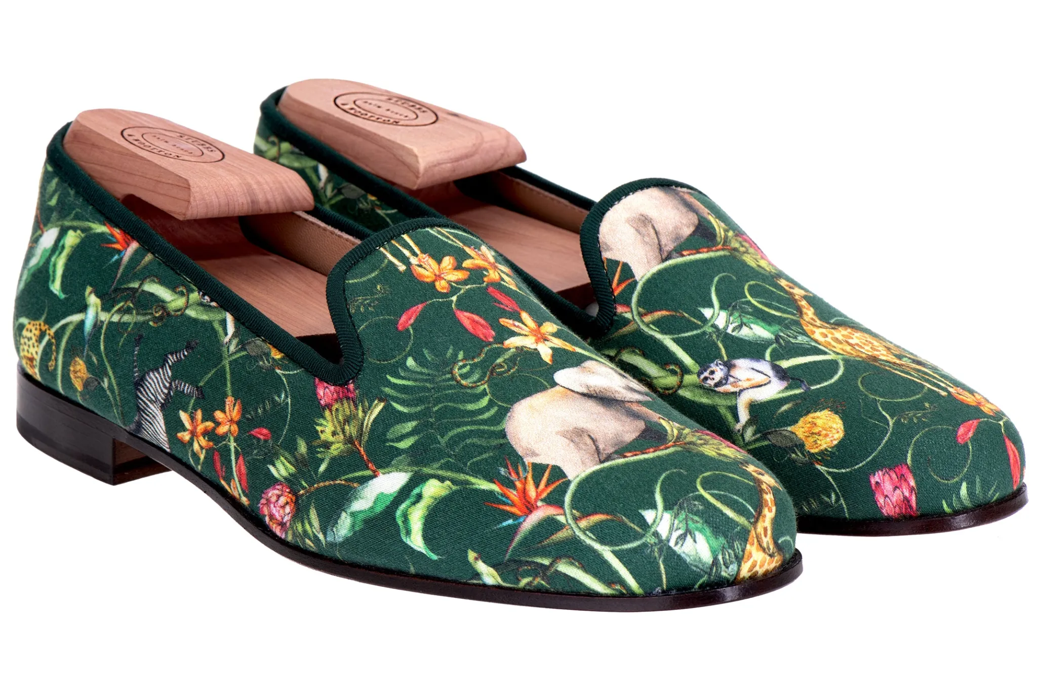 Store Africa Emerald Silk Slipper (Women) Women Slipper