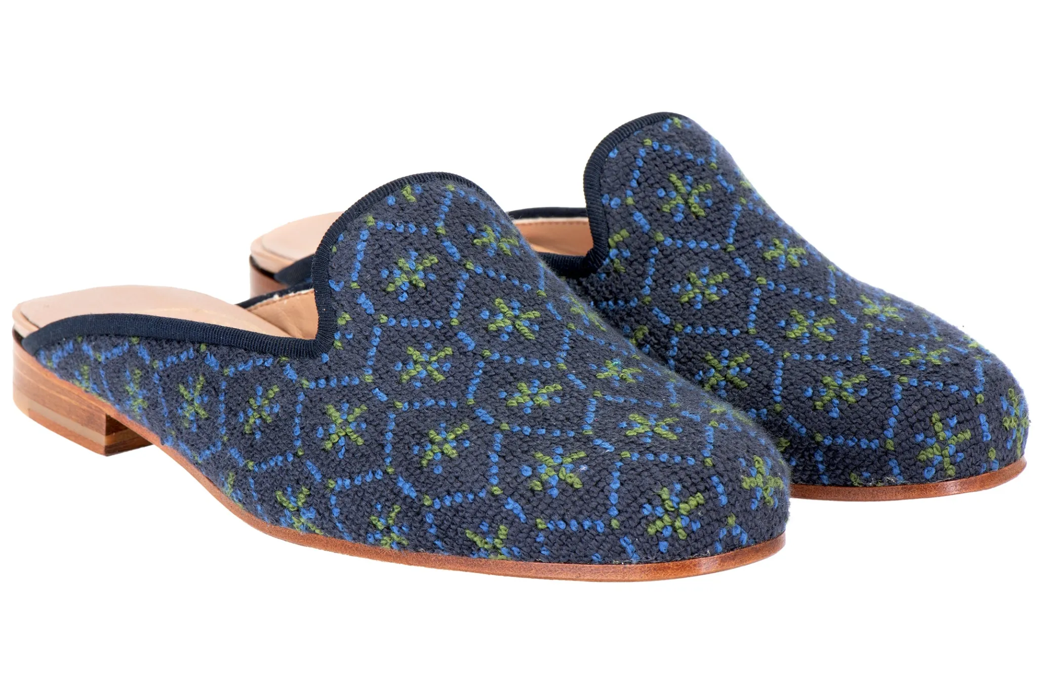 New Bath Needlepoint Mule (Women) Women Mule