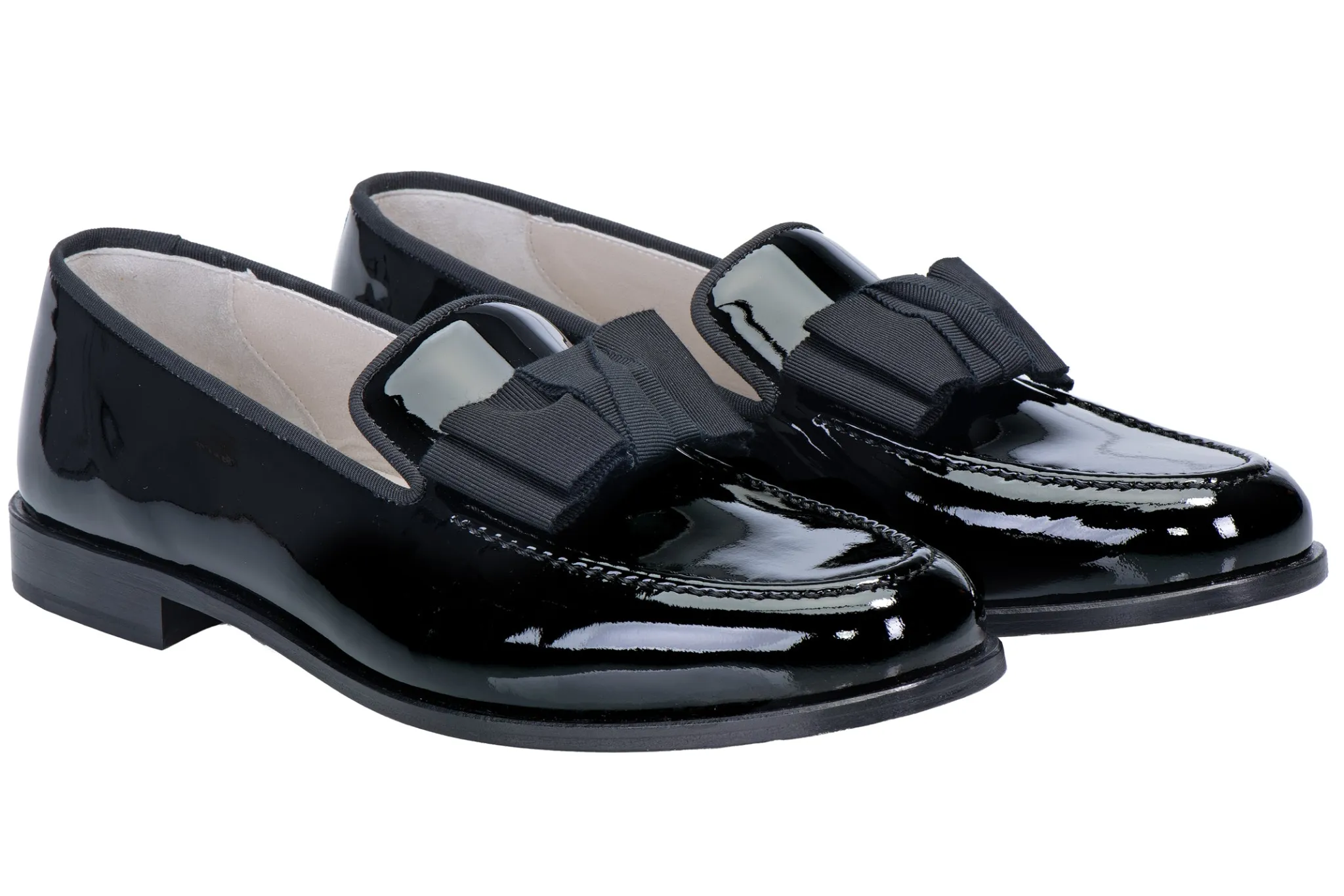 Cheap Bow Patent Leather Venetian (Men) Venetian