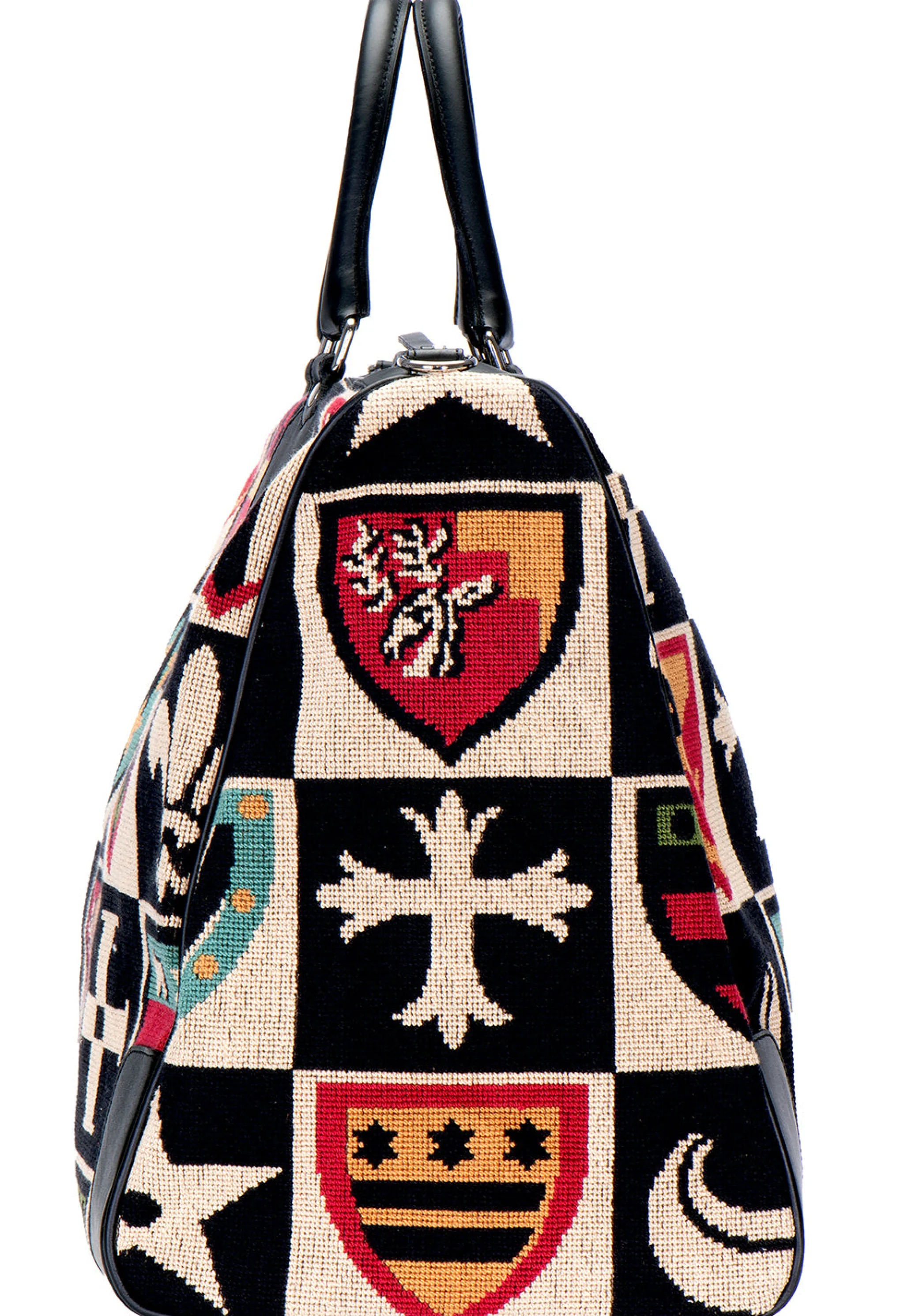 Outlet Crest Needlepoint Weekender Weekenders