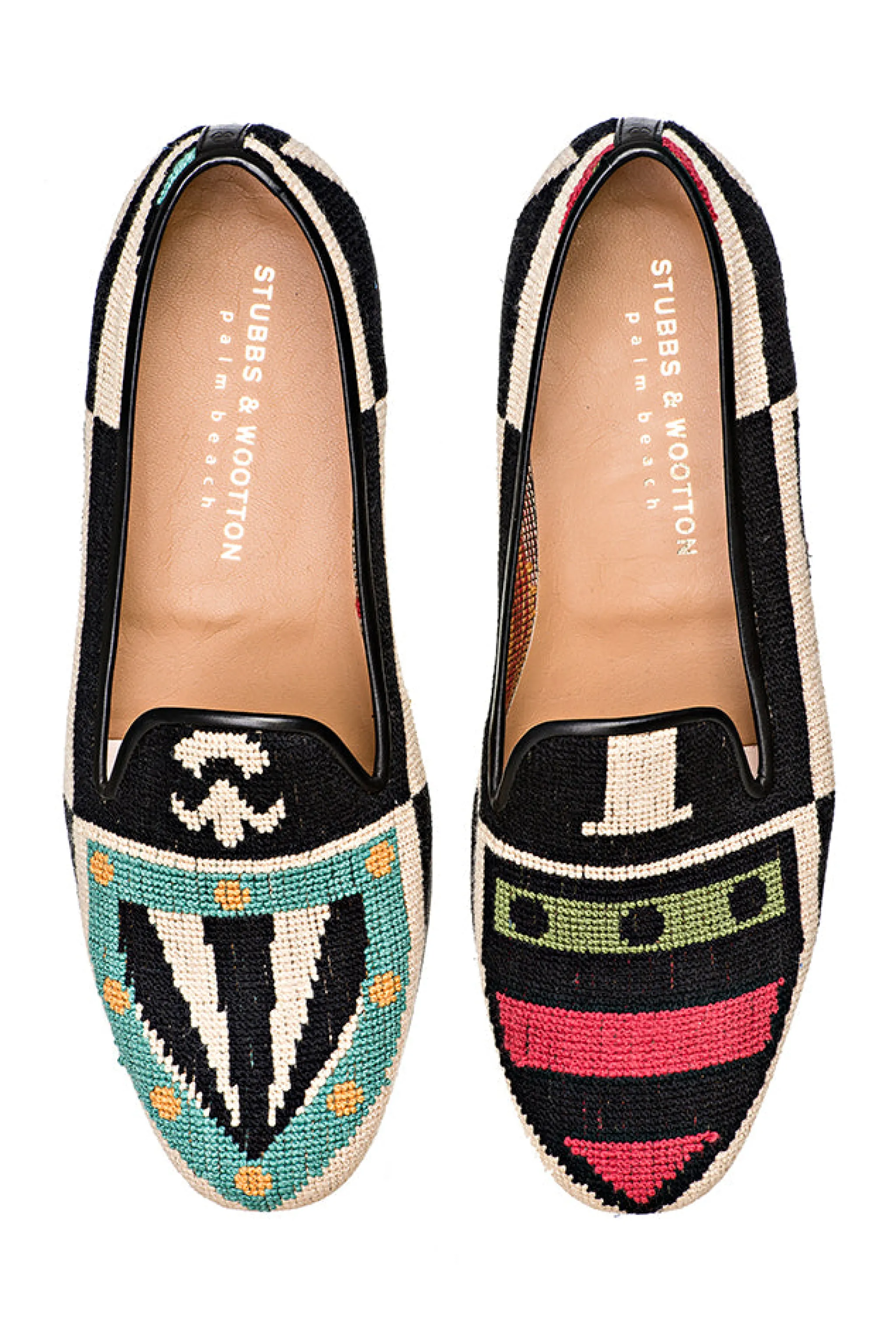Sale Crest Needlepoint Slipper (Narrow) Women Slipper