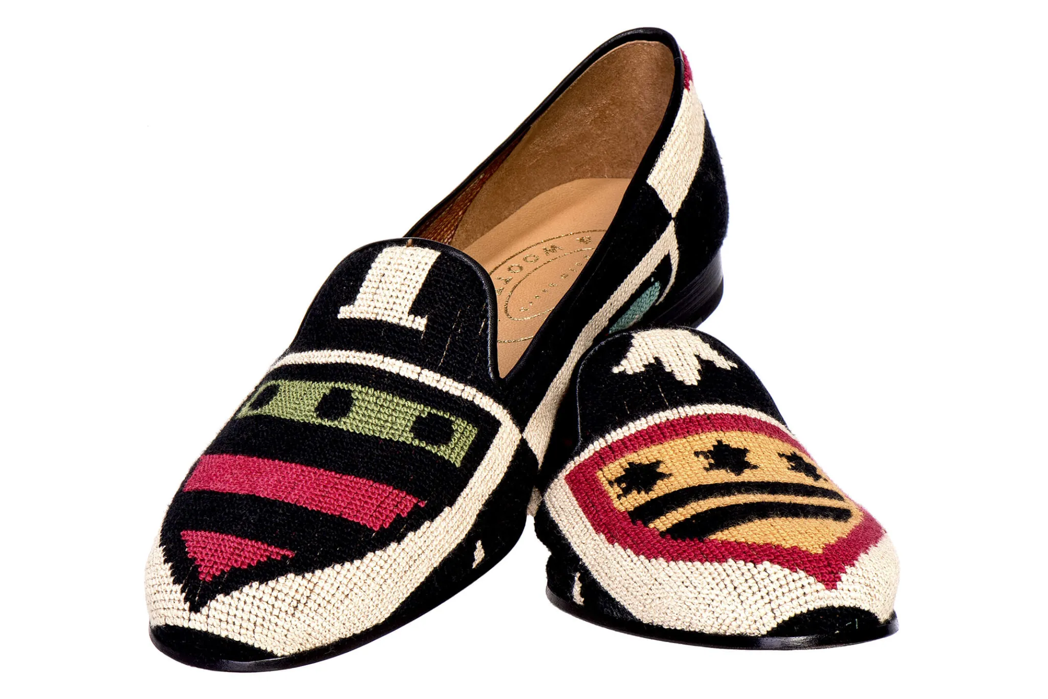 Store Crest Needlepoint Slipper (Women) Women Slipper