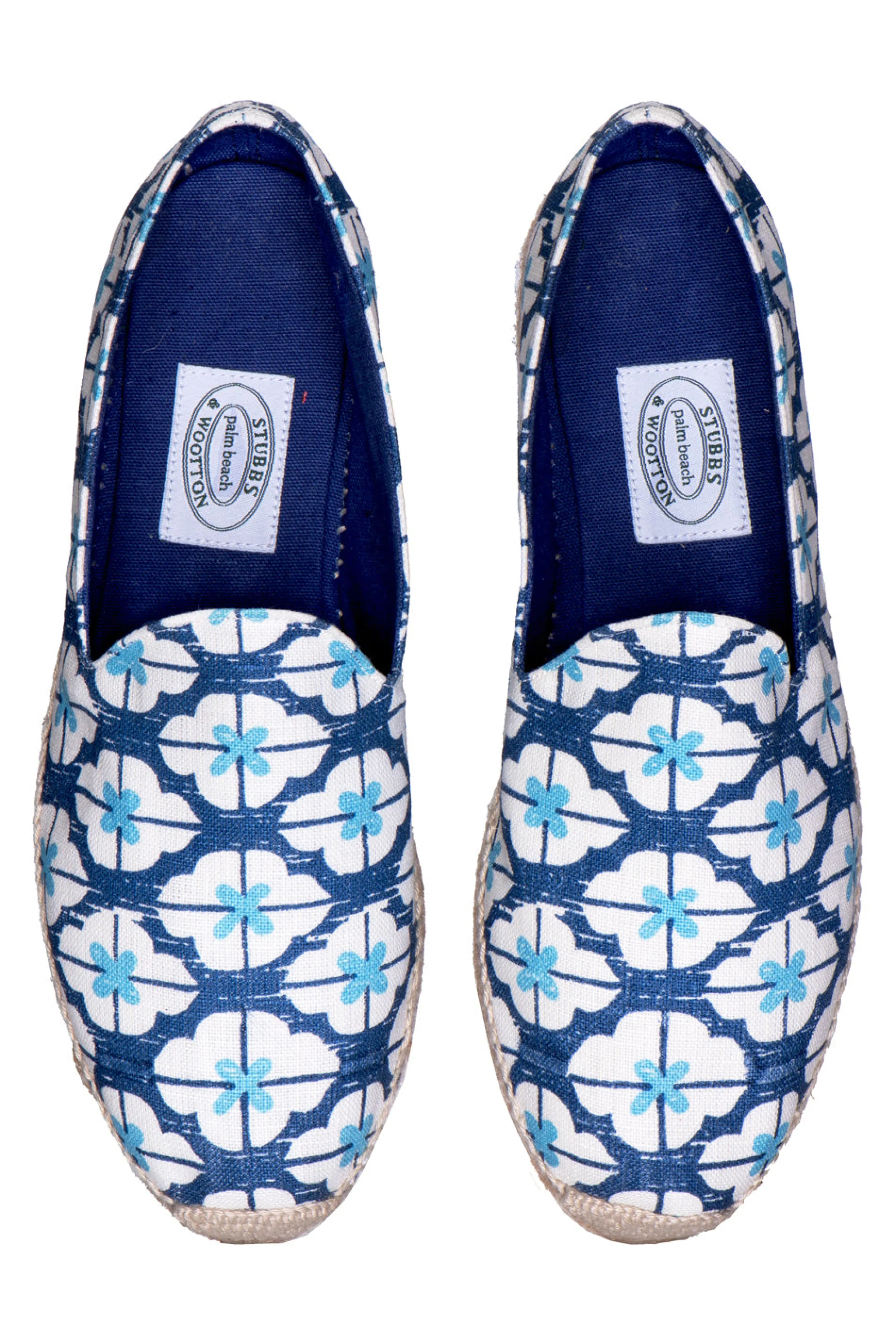 Best Geometric Indigo Gatsby (Men) Espadrille