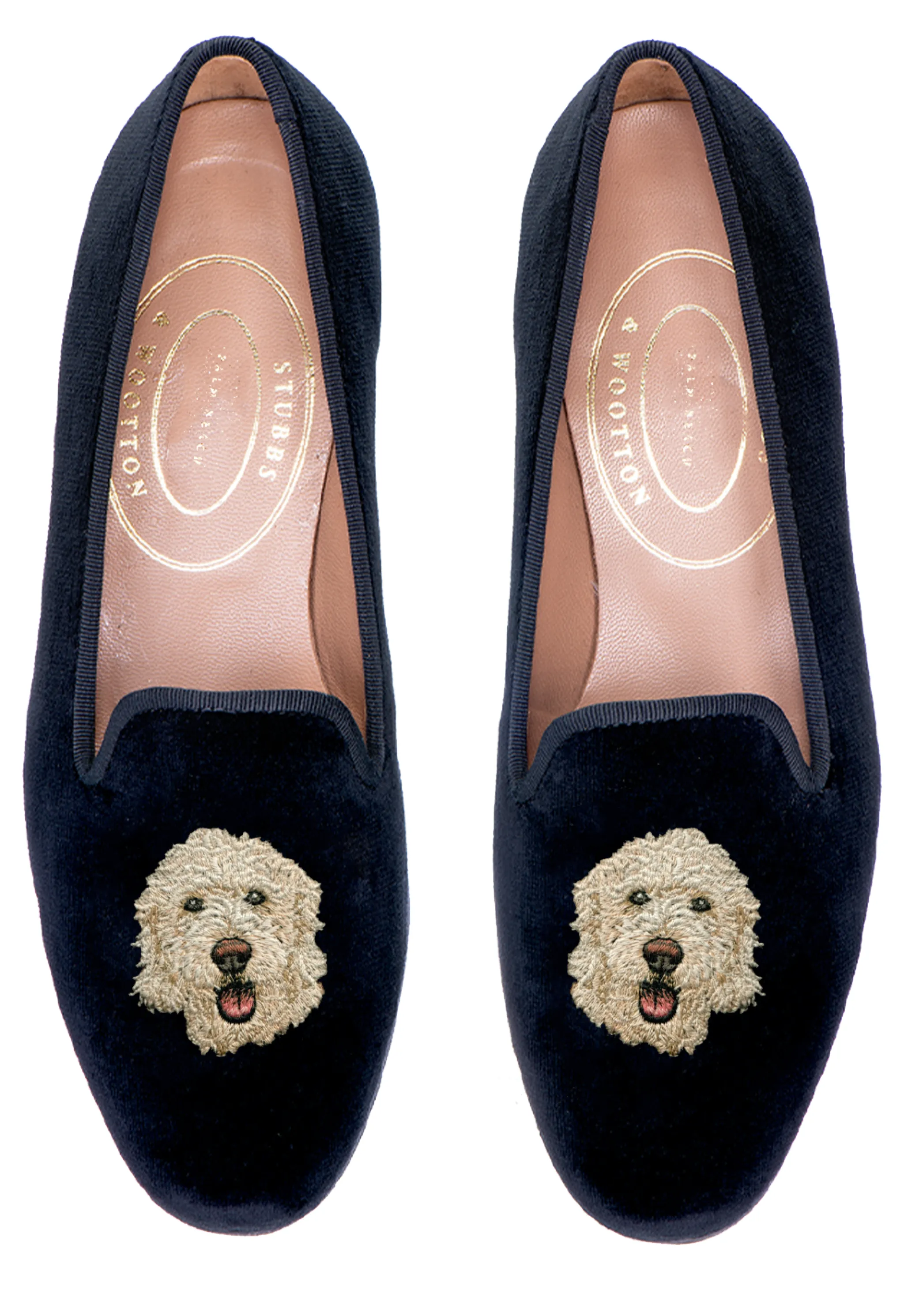 Discount GoldenDoodle Velvet Slipper (Men) Slipper