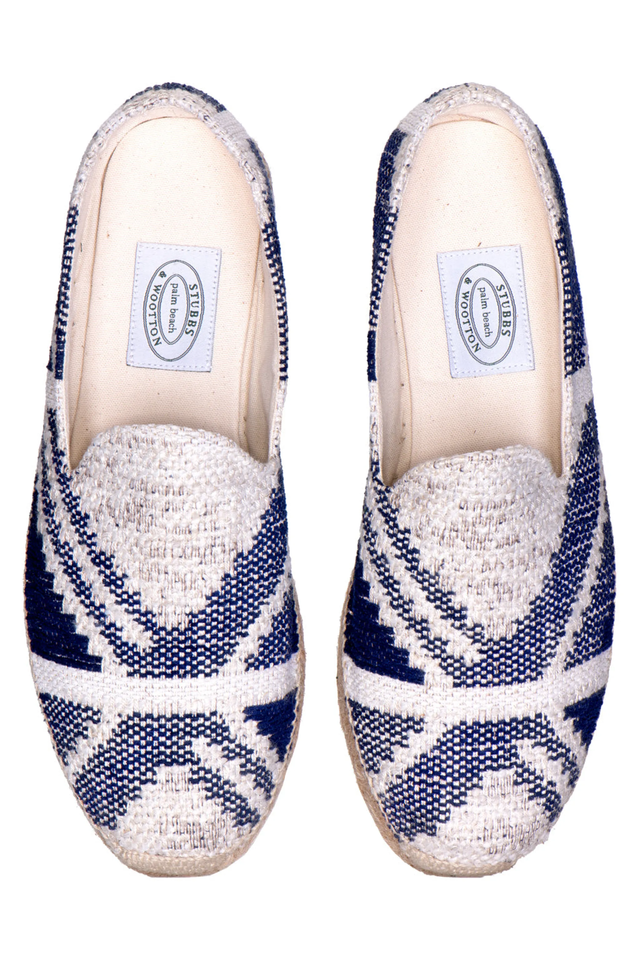 Shop Jacquard Indigo Gatsby (Women) Women Espadrille