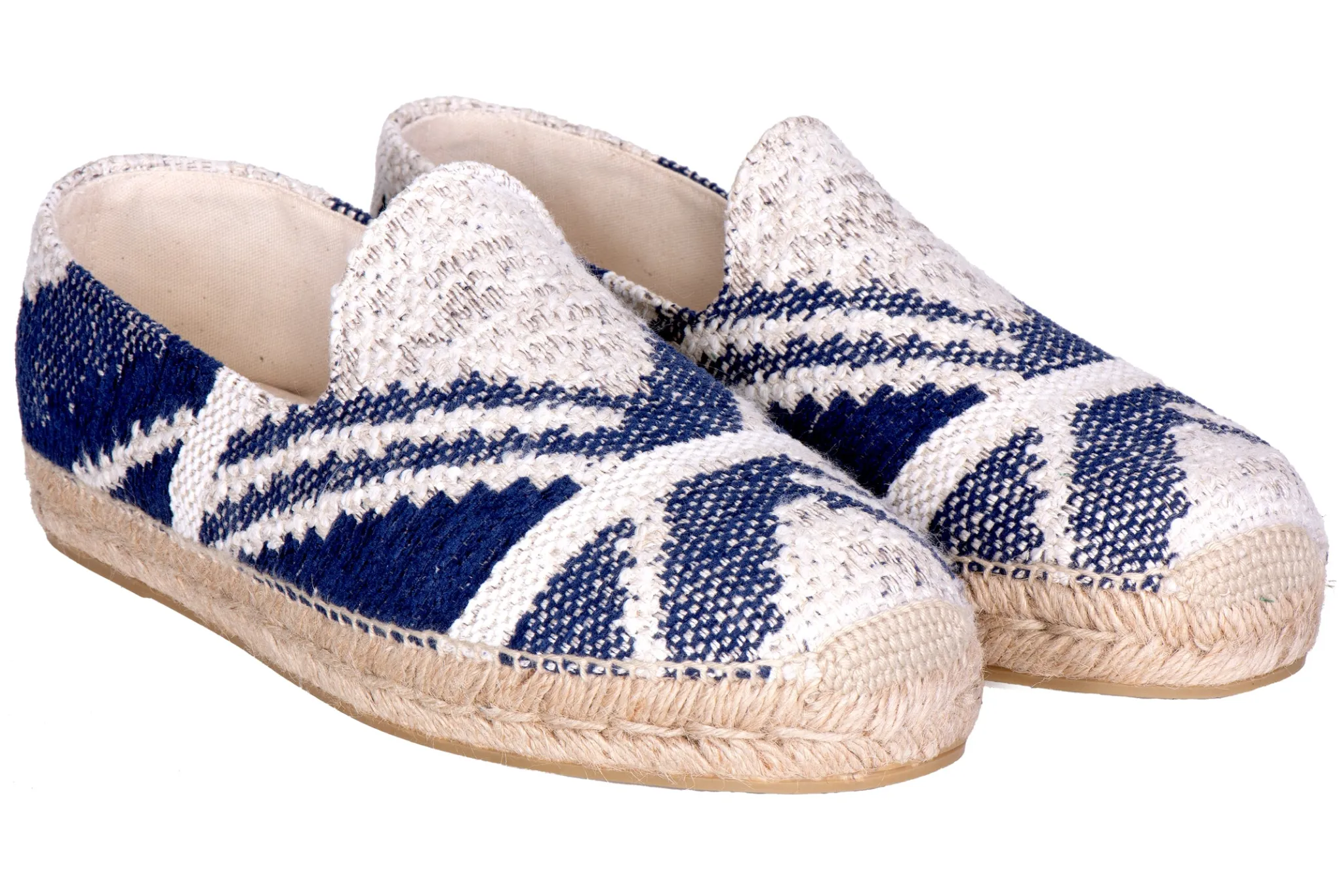 Shop Jacquard Indigo Gatsby (Women) Women Espadrille