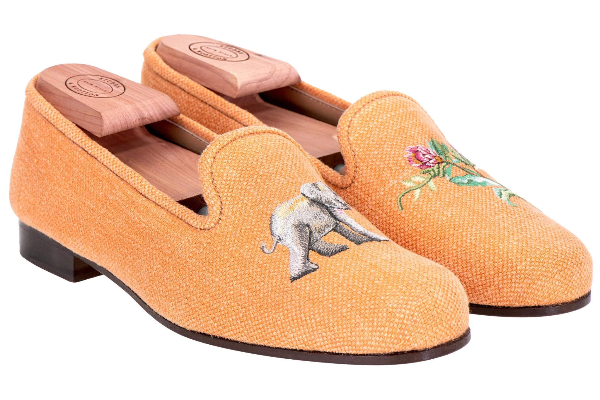 Shop Jungle Ochre Linen Slipper (Women) Women Slipper