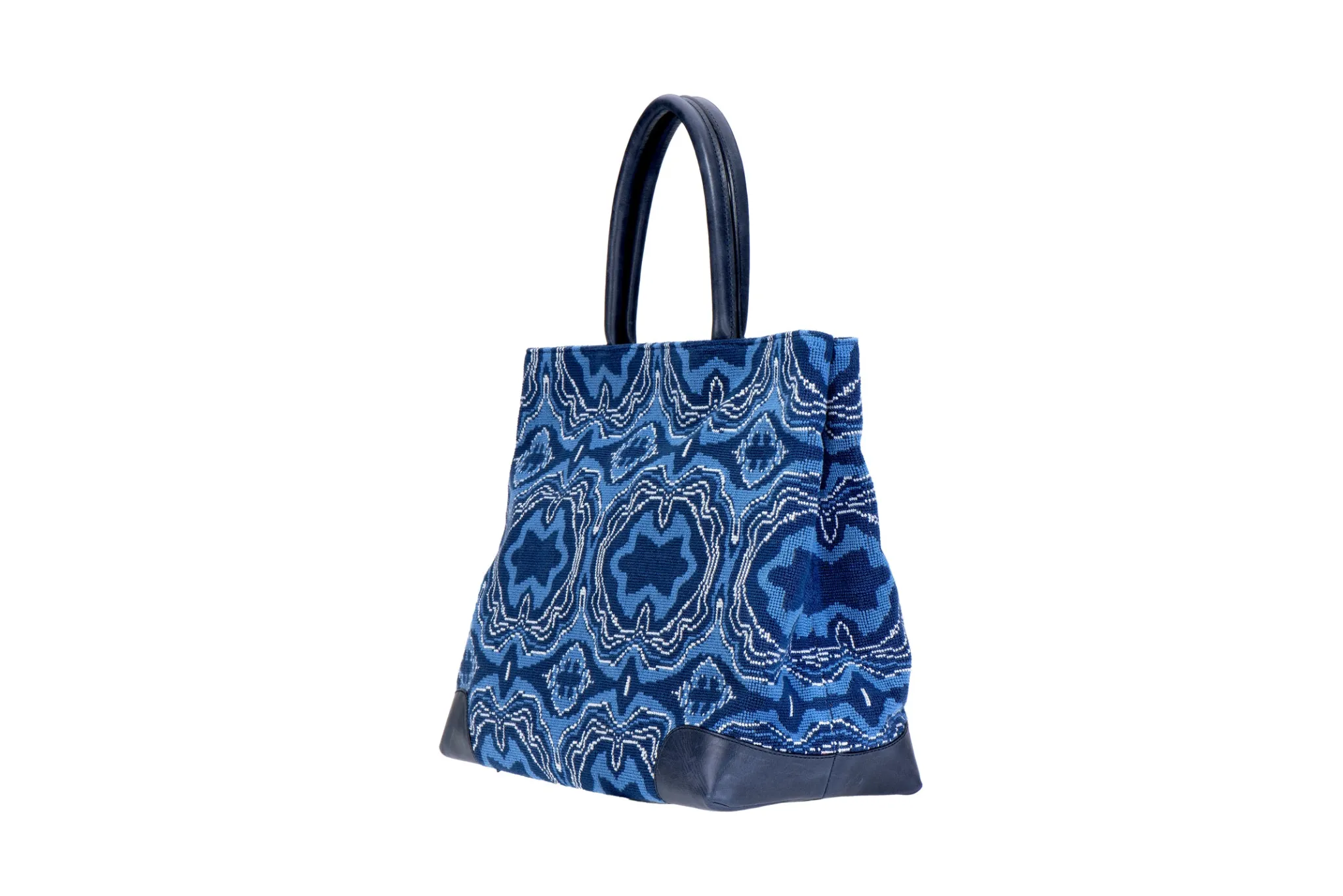 New Lazurite Needlepoint Tote Totes